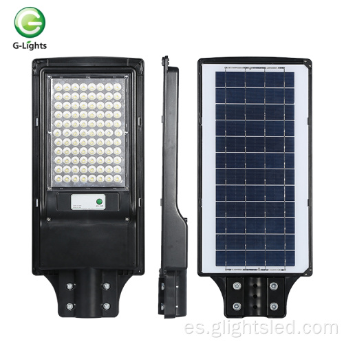 80w 120w todo en una farola solar led